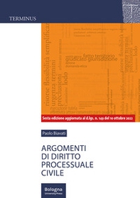 Argomenti di diritto processuale civile - Librerie.coop