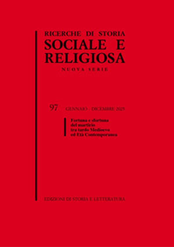Ricerche storia sociale religiosa - Vol. 97 - Librerie.coop