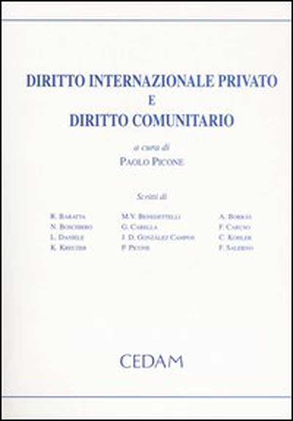 Diritto internazionale privato e diritto comunitario - Librerie.coop Diritto internazionale privato e diritto comunitario - Librerie.coop