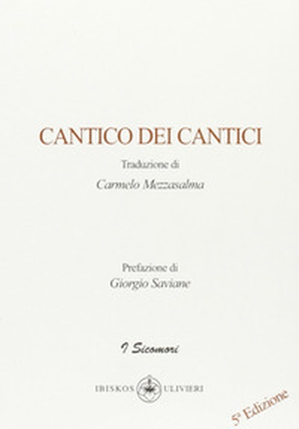 Cantico dei cantici - Librerie.coop Cantico dei cantici - Librerie.coop
