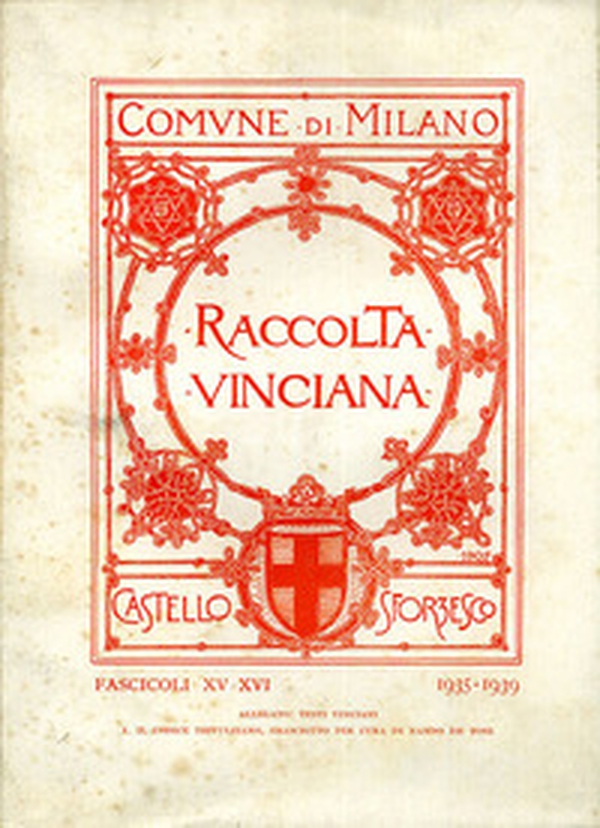 Raccolta Vinciana (1935-1939) voll. 15-16 - Librerie.coop Raccolta Vinciana (1935-1939) voll. 15-16 - Librerie.coop