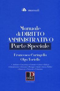 Manuale di diritto amministrativo. Parte speciale - Librerie.coop