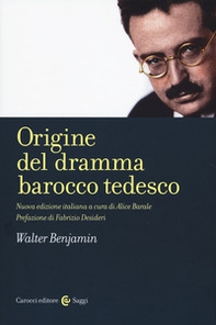 Origine del dramma barocco tedesco - Librerie.coop