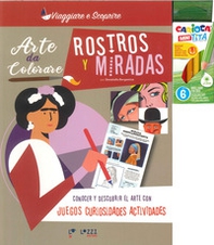 Rostros y miradas. Arte da colorare - Librerie.coop