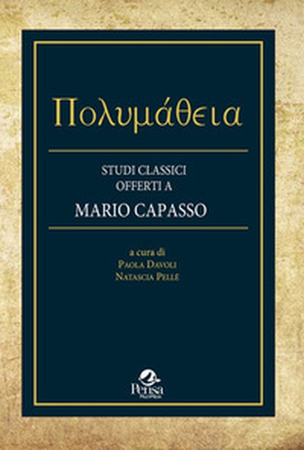 Studi classici offerti a Mario Capasso - Librerie.coop Studi classici offerti a Mario Capasso - Librerie.coop