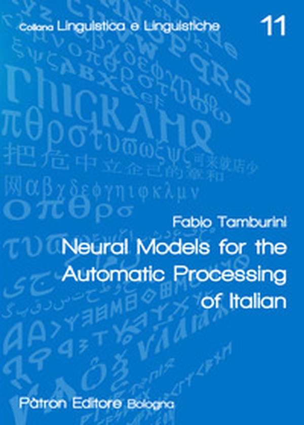 Neural models for the automatic processing of italian - Librerie.coop Neural models for the automatic processing of italian - Librerie.coop