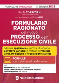 Formulario ragionato del processo e della esecuzione civile - Librerie.coop Formulario ragionato del processo e della esecuzione civile - Librerie.coop