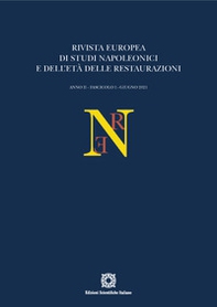 Rivista europea di Studi Napoleonici e dell'età delle restaurazioni - Vol. 1 - Librerie.coop