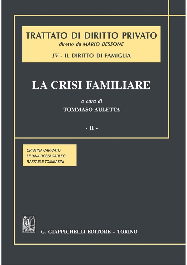 La crisi familiare - Librerie.coop La crisi familiare - Librerie.coop