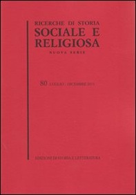 Ricerche di storia sociale e religiosa - Vol. 80 - Librerie.coop