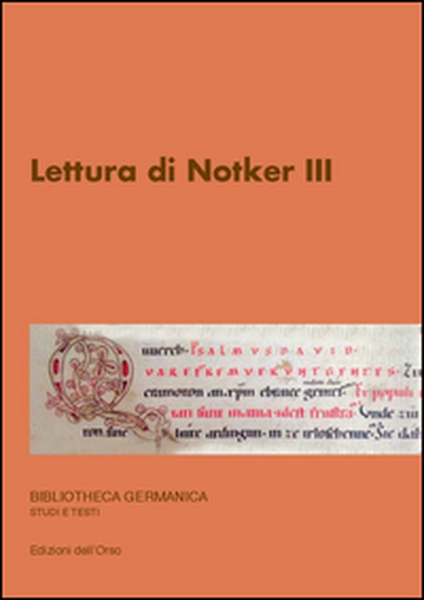 Lettura di Notker III - Librerie.coop Lettura di Notker III - Librerie.coop