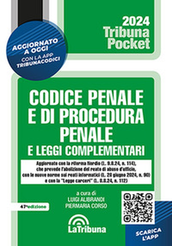 Codice penale e di procedura penale e leggi complementari - Librerie.coop Codice penale e di procedura penale e leggi complementari - Librerie.coop