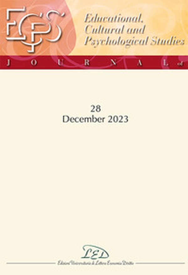 Journal of educational, cultural and psychological studies (ECPS journal) - Vol. 28 - Librerie.coop Journal of educational, cultural and psychological studies (ECPS journal) - Vol. 28 - Librerie.coop