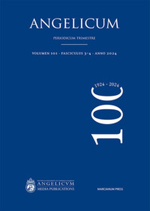 Angelicum - Vol. 3-4 - Librerie.coop Angelicum - Vol. 3-4 - Librerie.coop