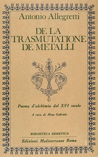 De la trasmutatione de metalli - Librerie.coop