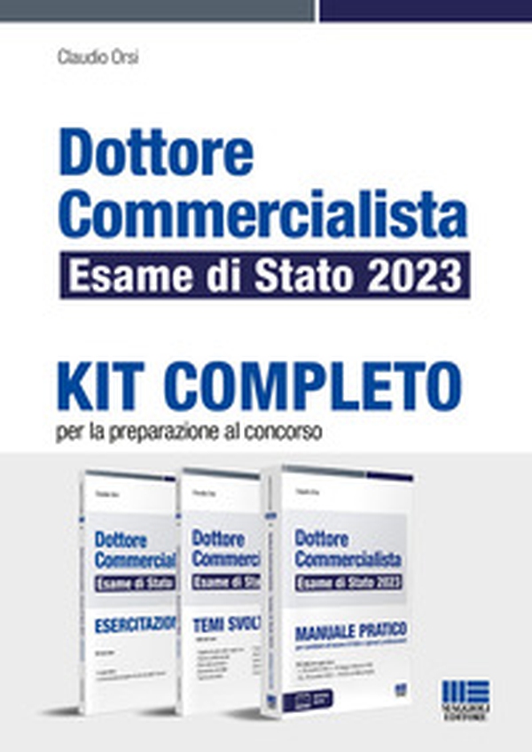 Dottore commercialista. Esame di Stato 2023. Kit completo per la preparazione al concorso - Librerie.coop Dottore commercialista. Esame di Stato 2023. Kit completo per la preparazione al concorso - Librerie.coop