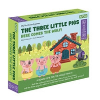 The three little pigs. Here comes the wolf! My first board games - Librerie.coop