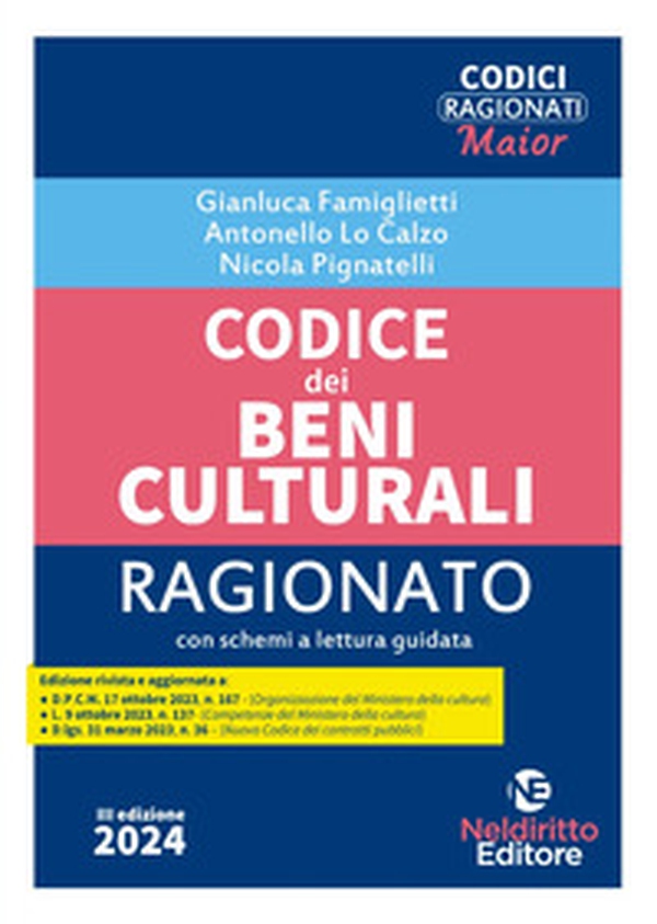 Codice dei beni culturali ragionato - Librerie.coop Codice dei beni culturali ragionato - Librerie.coop
