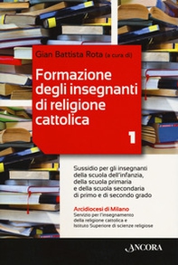 Formazione degli insegnanti di religione cattolica - Librerie.coop