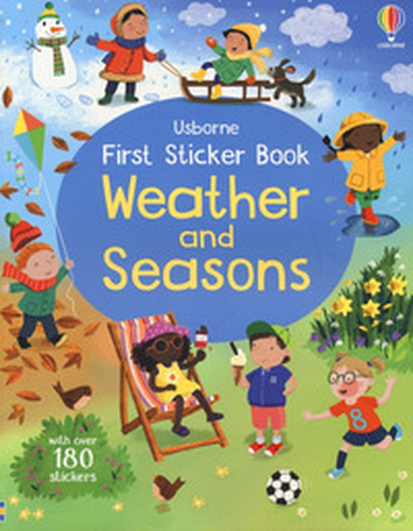 Weather and seasons. First sticker book - Librerie.coop Weather and seasons. First sticker book - Librerie.coop