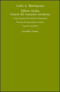 Effetto Sicilia. Genesi del romanzo moderno - Librerie.coop