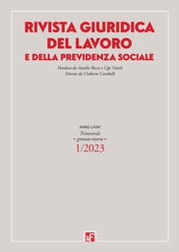 Rivista giuridica del lavoro e della previdenza sociale - Vol. 1 - Librerie.coop