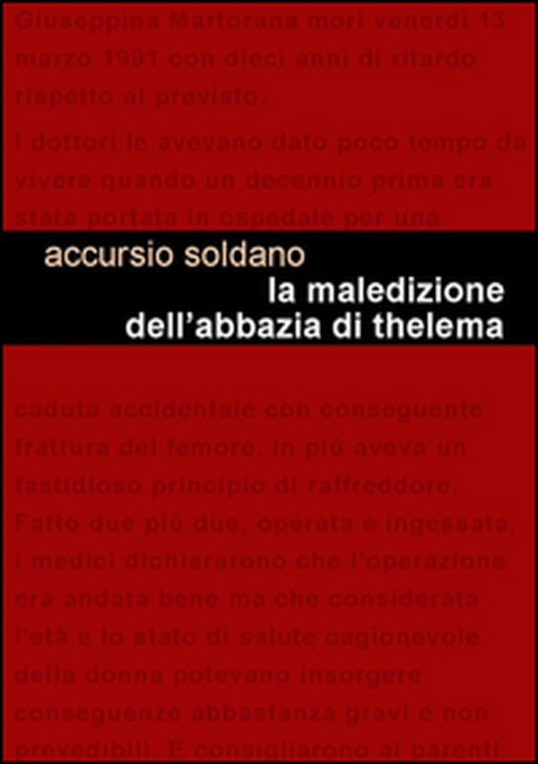 La maledizione dell'abbazia di Thelema - Librerie.coop La maledizione dell'abbazia di Thelema - Librerie.coop
