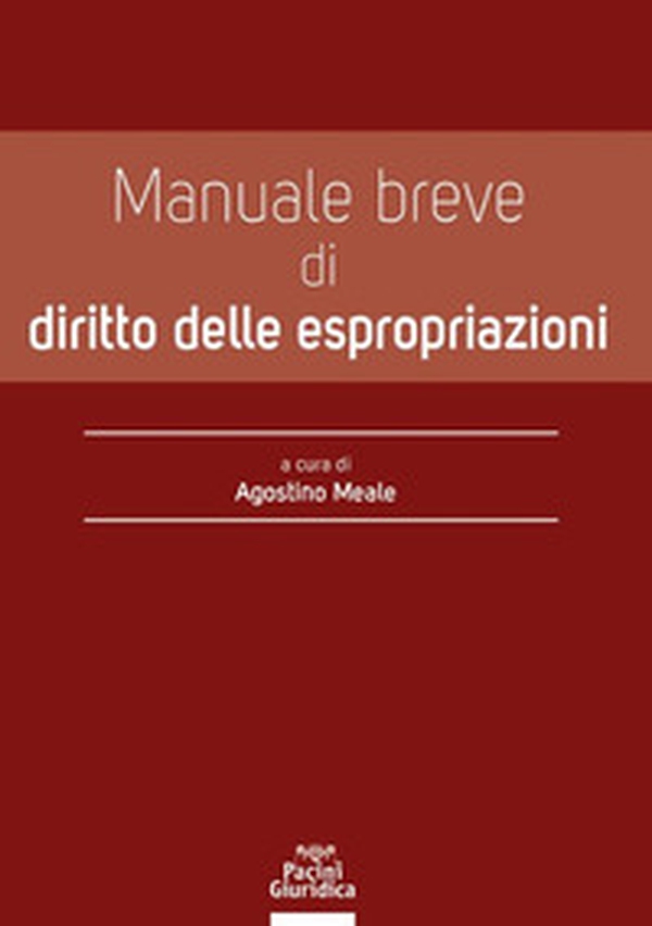 Manuale breve di diritto delle espropriazioni - Librerie.coop Manuale breve di diritto delle espropriazioni - Librerie.coop