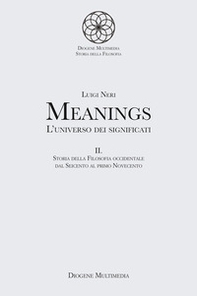 Meanings. L'universo dei significati - Vol. 2 - Librerie.coop