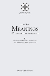 Meanings. L'universo dei significati - Vol. 2 - Librerie.coop Meanings. L'universo dei significati - Vol. 2 - Librerie.coop