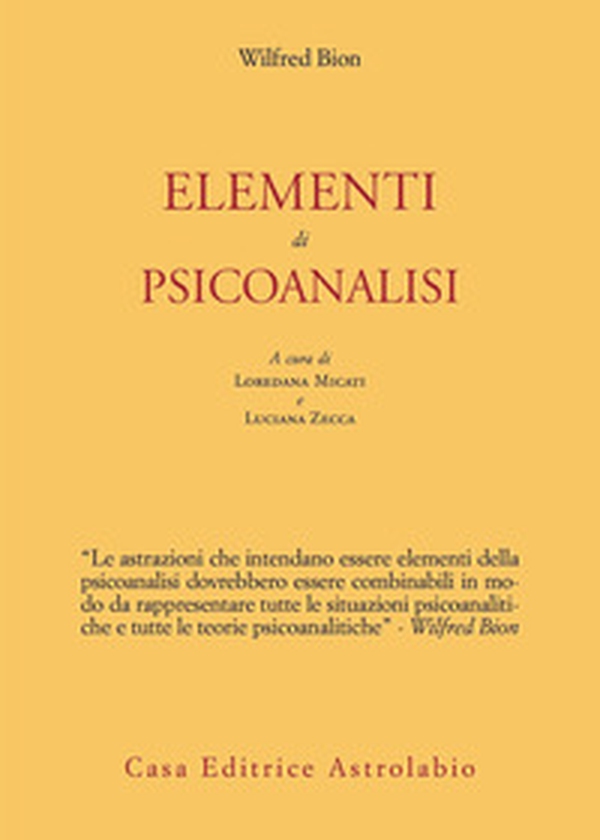 Elementi di psicoanalisi - Librerie.coop Elementi di psicoanalisi - Librerie.coop
