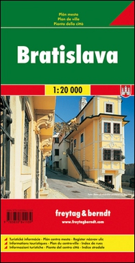BRATISLAVA 1:20.000 n.e. - Librerie.coop