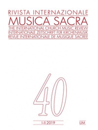 Rivista internazionale di musica sacra - Librerie.coop Rivista internazionale di musica sacra - Librerie.coop