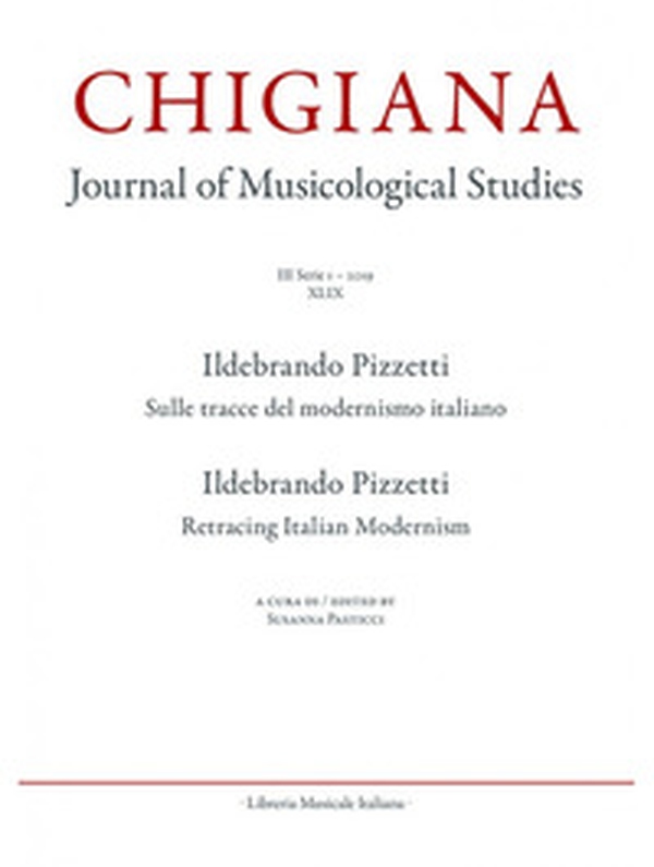 Chigiana. Rassegna annuale di studi musicologici - Librerie.coop Chigiana. Rassegna annuale di studi musicologici - Librerie.coop