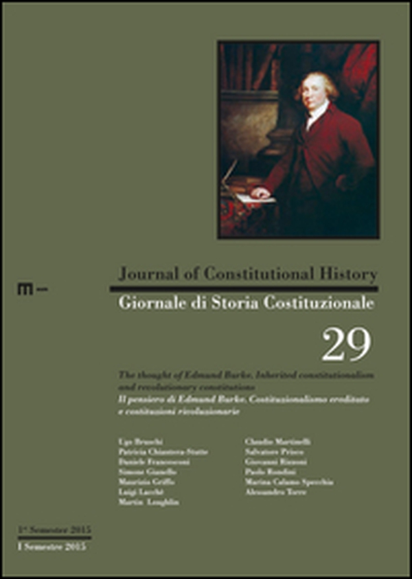 Giornale di storia costituzionale. Ediz. italiana e inglese - Vol. 29 - Librerie.coop Giornale di storia costituzionale. Ediz. italiana e inglese - Vol. 29 - Librerie.coop
