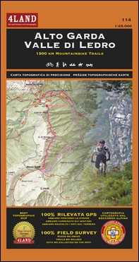 Alto Garda valle di Ledro. 1500 km mountainbike trails. Ediz. italiana, inglese e tedesca - Librerie.coop