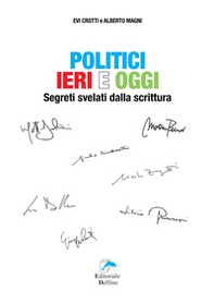 Politici ieri e oggi. Segreti svelati dalla scrittura - Librerie.coop