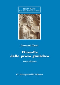Filosofia della prova giuridica - Librerie.coop Filosofia della prova giuridica - Librerie.coop