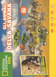 Gli animali della Savana. Libro puzzle - Librerie.coop