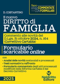 Il nuovo diritto di Famiglia aggiornato al Decreto Correttivo Cartabia D.Lgs. 31 ottobre 2024, n. 164 - Librerie.coop Il nuovo diritto di Famiglia aggiornato al Decreto Correttivo Cartabia D.Lgs. 31 ottobre 2024, n. 164 - Librerie.coop