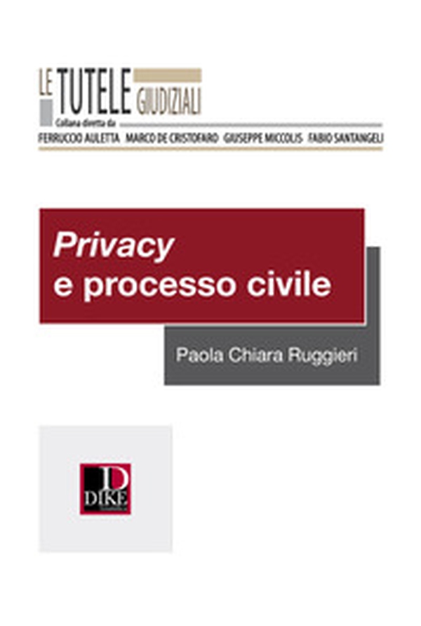 Privacy e processo civile - Librerie.coop Privacy e processo civile - Librerie.coop