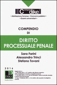 Compendio di diritto processuale penale - Librerie.coop Compendio di diritto processuale penale - Librerie.coop