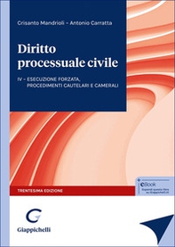 Diritto processuale civile - Vol. 4 - Librerie.coop Diritto processuale civile - Vol. 4 - Librerie.coop