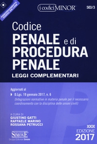 Codice penale e di procedura penale. Leggi complementari - Librerie.coop