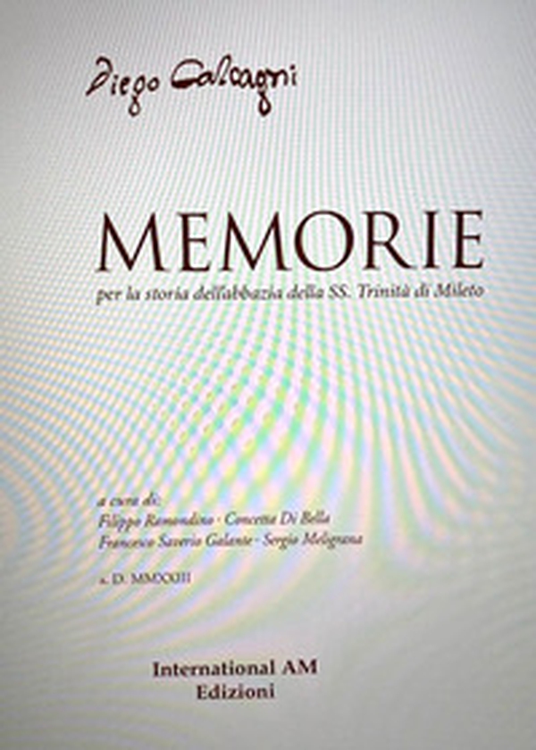 Memorie per la storia dell'abbazia della SS. Trinità di Mileto - Librerie.coop Memorie per la storia dell'abbazia della SS. Trinità di Mileto - Librerie.coop