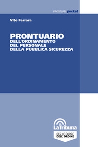 Prontuario dell'ordinamento del personale della pubblica sicurezza - Librerie.coop