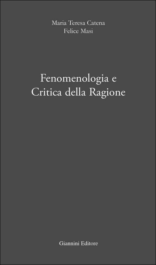 Fenomenologia e Critica della Ragione - Librerie.coop