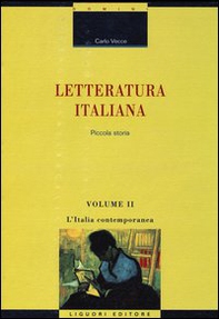 Letteratura italiana. Piccola storia - Vol. 2 - Librerie.coop Letteratura italiana. Piccola storia - Vol. 2 - Librerie.coop