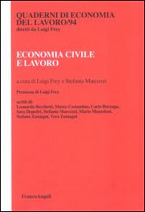 Economia civile e lavoro - Librerie.coop Economia civile e lavoro - Librerie.coop