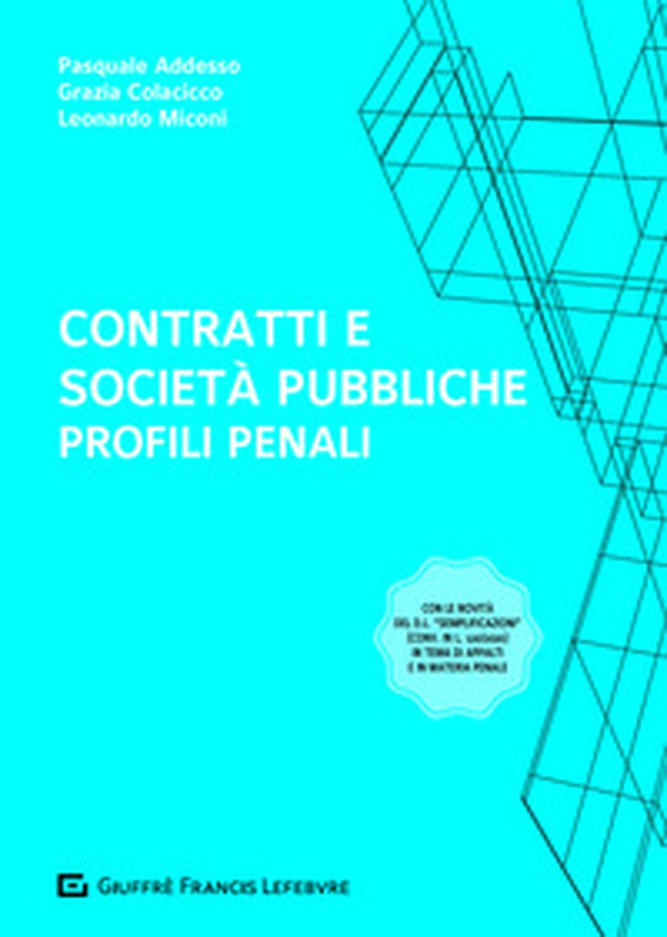 Contratti e società  pubbliche: profili penali - Librerie.coop